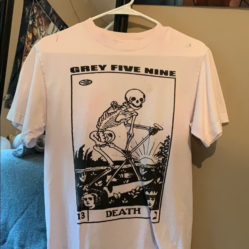 Grey Five Nine Death Tee